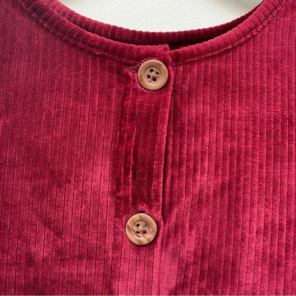 Biscotti Velour Button-Down Tiered Dress Size 4T - Picture 7 of 9